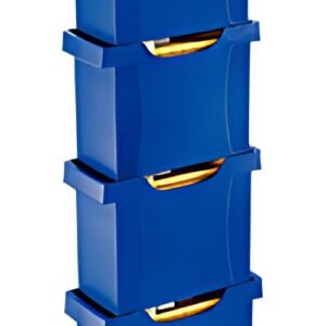 LEITZ Mini bac de rangement Plus, avec 5 dossiers suspendus