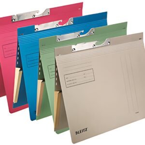 LEITZ dossiers suspendus, avec pochette étirable, A4, bleu