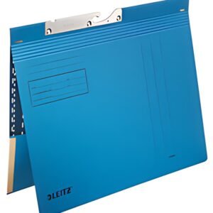 LEITZ Dossiers suspendus, avec pochette, format A4, bleu