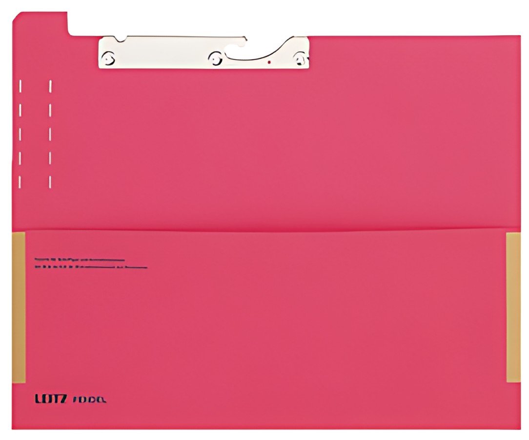 Sac manquant pour pendule LEITZ, avec languette "Manquant", rouge
