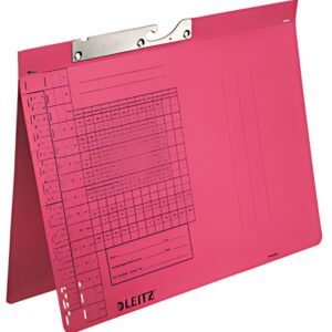 LEITZ dossiers suspendus, A4, reliure administrative, rouge,