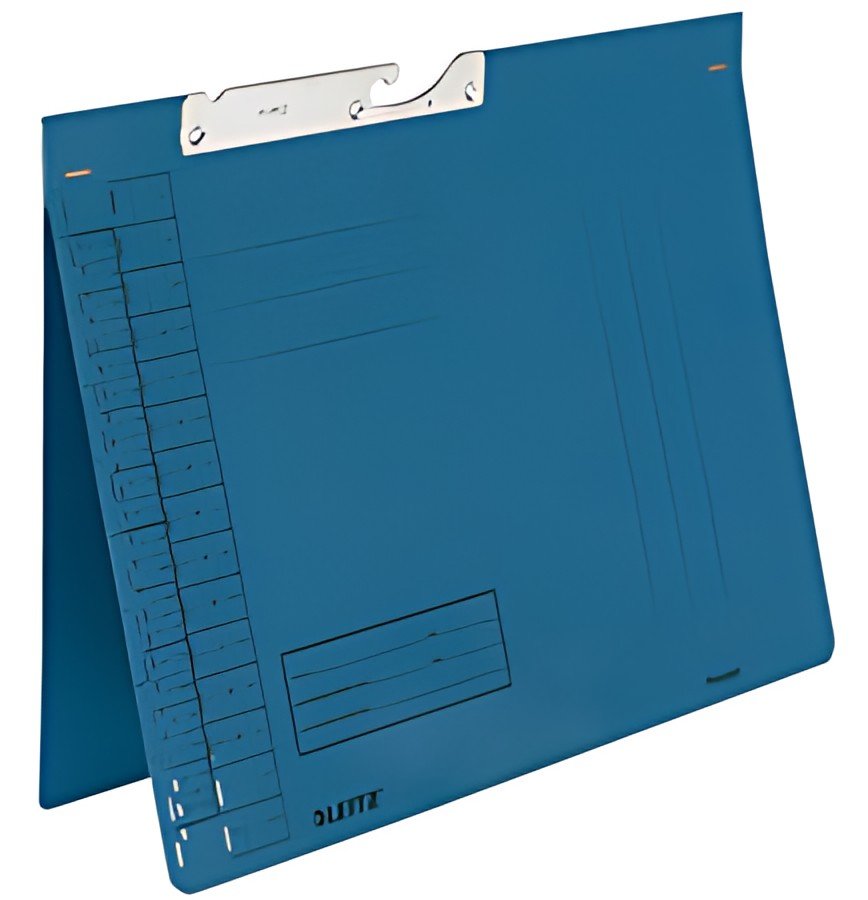 LEITZ dossiers suspendus, A4, reliure administrative, bleu