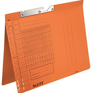 LEITZ dossiers suspendus, A4, reliure administrative, orange