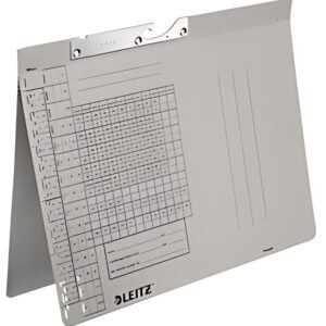 LEITZ dossiers suspendus, A4, reliure administrative, gris,