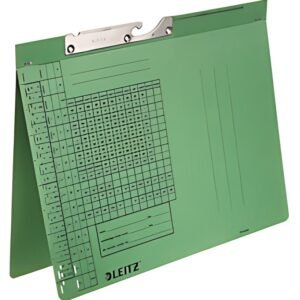 LEITZ dossiers suspendus, A4, reliure administrative, vert,