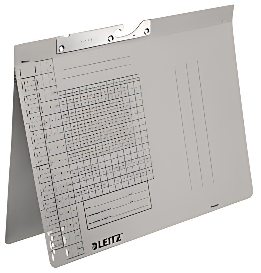 LEITZ dossiers suspendus, A4, reliure administrative, gris