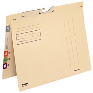 LEITZ Dossier suspendu Orgacolor, A4, réliure commerciale