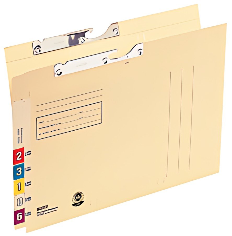 LEITZ Dossier suspendu Orgacolor, A4, ouvert latéralement,