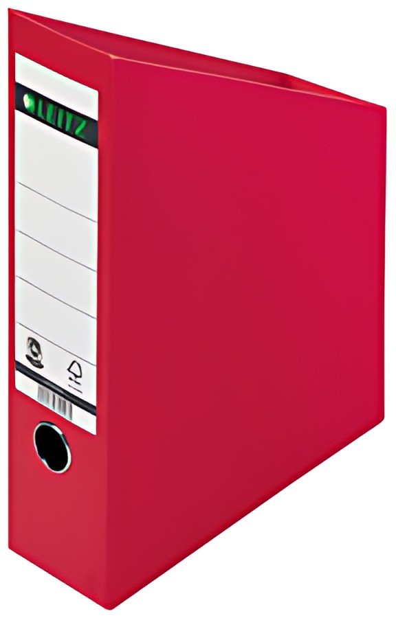 LEITZ porte-revues, format A4, en carton, rouge