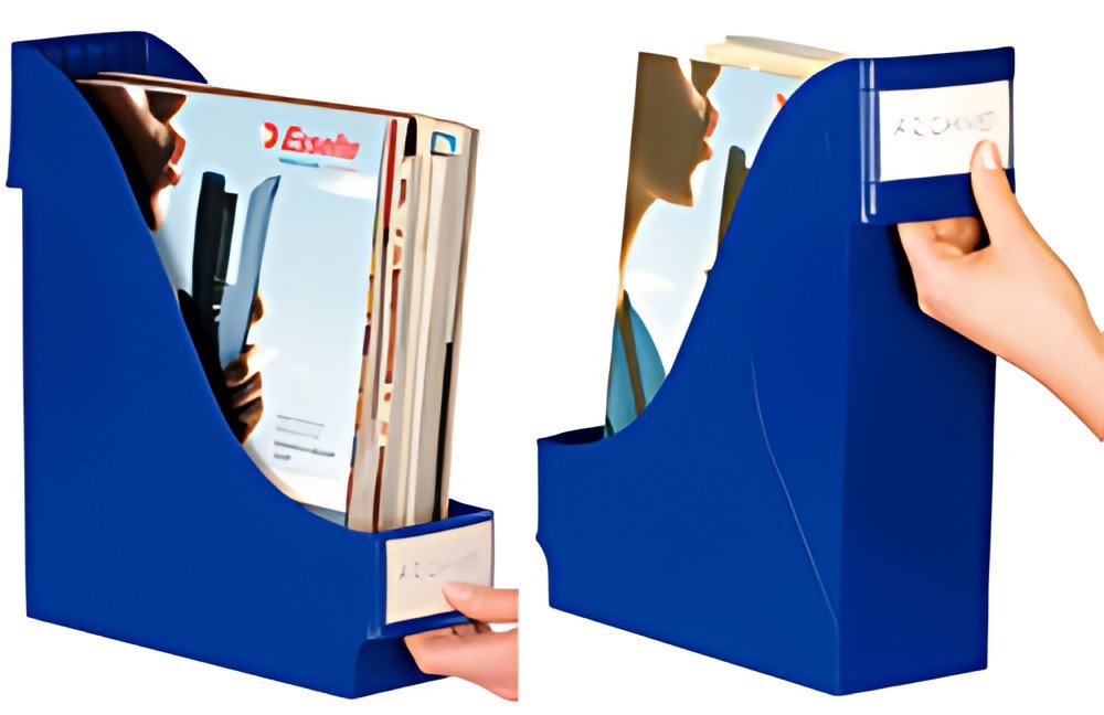 LEITZ porte-revues extra large,format A4,en polystyrène,gris
