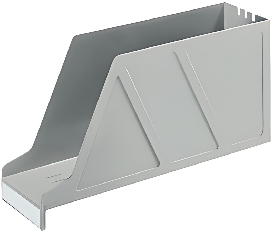LEITZ Porte-revues Standard, pour sous-dossiers, gris,
