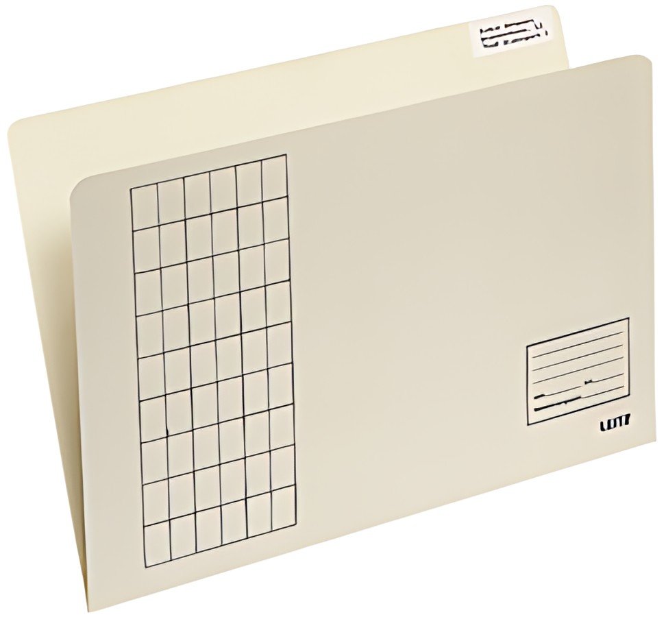 LEITZ Sous-dossier simple avec grille imprimée, chamois