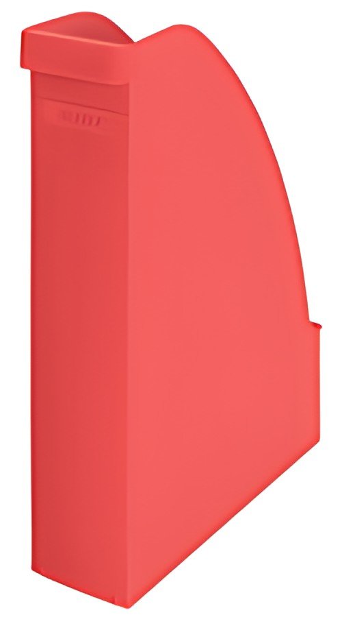 LEITZ Porte-revues Recycle, format A4, PS, rouge clair