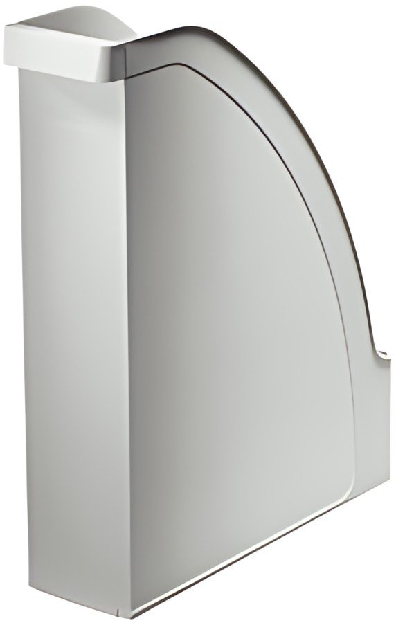 LEITZ Boîte à pans coupés Plus, A4, en polystyrène, gris