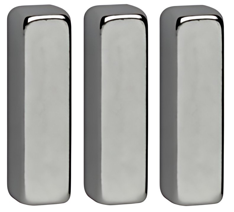 MAUL Aimant néodyme, forme bâton, (L)4 x (P)15 x (H)4 mm