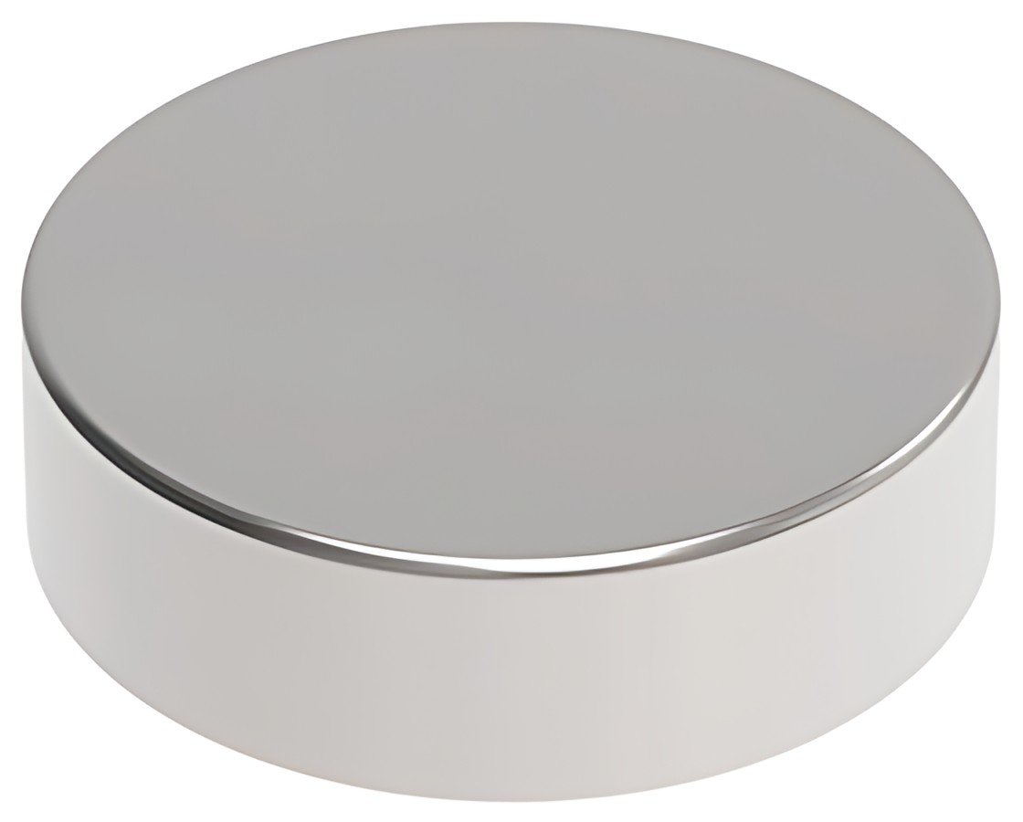 MAUL Aimant néodyme, diamètre: 10 x (H)3 mm, nickel