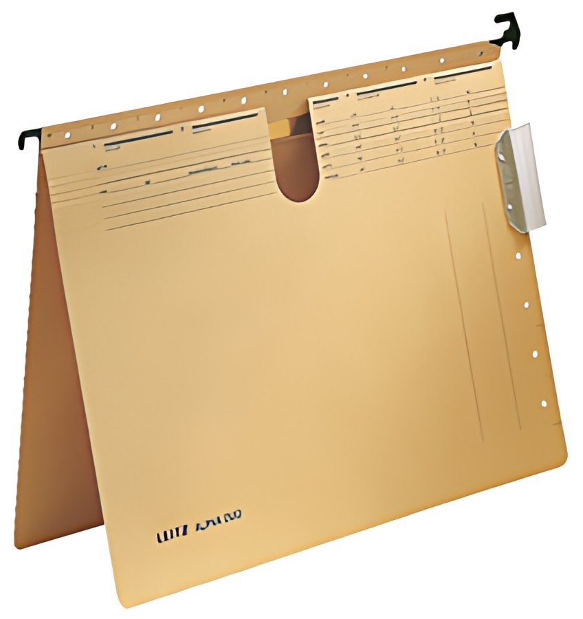 LEITZ dossiers suspendus ALPHA DUO, A4, reliure commerciale