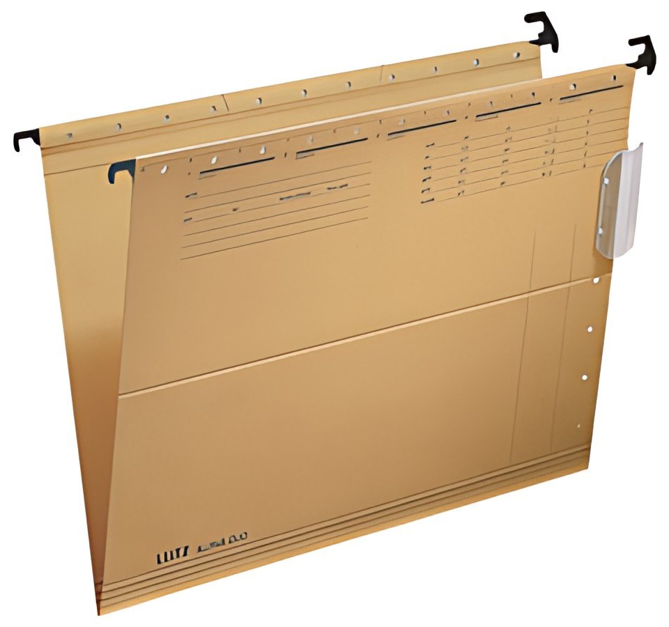 LEITZ Dossiers suspendus ALPHA DUO, A4, ouverture latérale