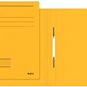 LEITZ chemises à lamelle Fresh, format A4, carton, jaune, en