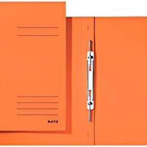 LEITZ Chemise à spirale, carton, orange, format A4