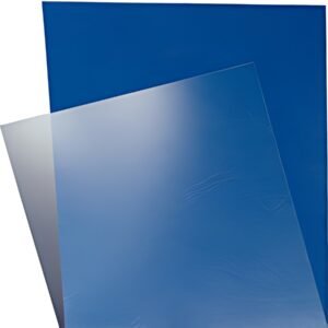 LEITZ Couverture, format A4, en PVC, transparente, 0,25 mm