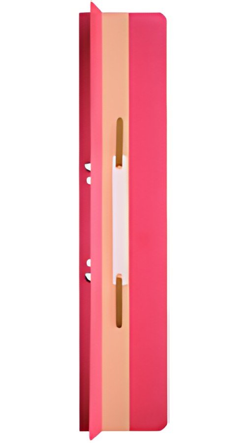 LEITZ Fixe-documents, 65 x 305 mm, carton manille, rouge