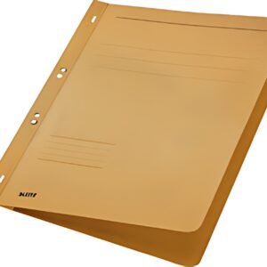 LEITZ Chemise à oeillet, A4, carte lustrée, chamois