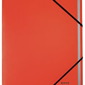LEITZ Chemise trieur Recycle, A4, carton, rouge