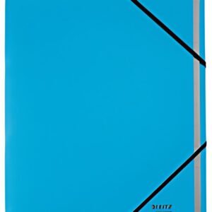 LEITZ Chemise trieur Recycle, A4, carton, bleu