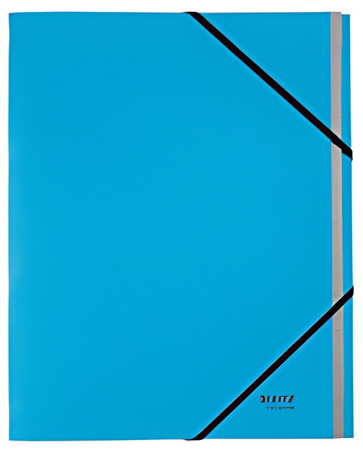LEITZ Chemise trieur Recycle, A4, carton, bleu