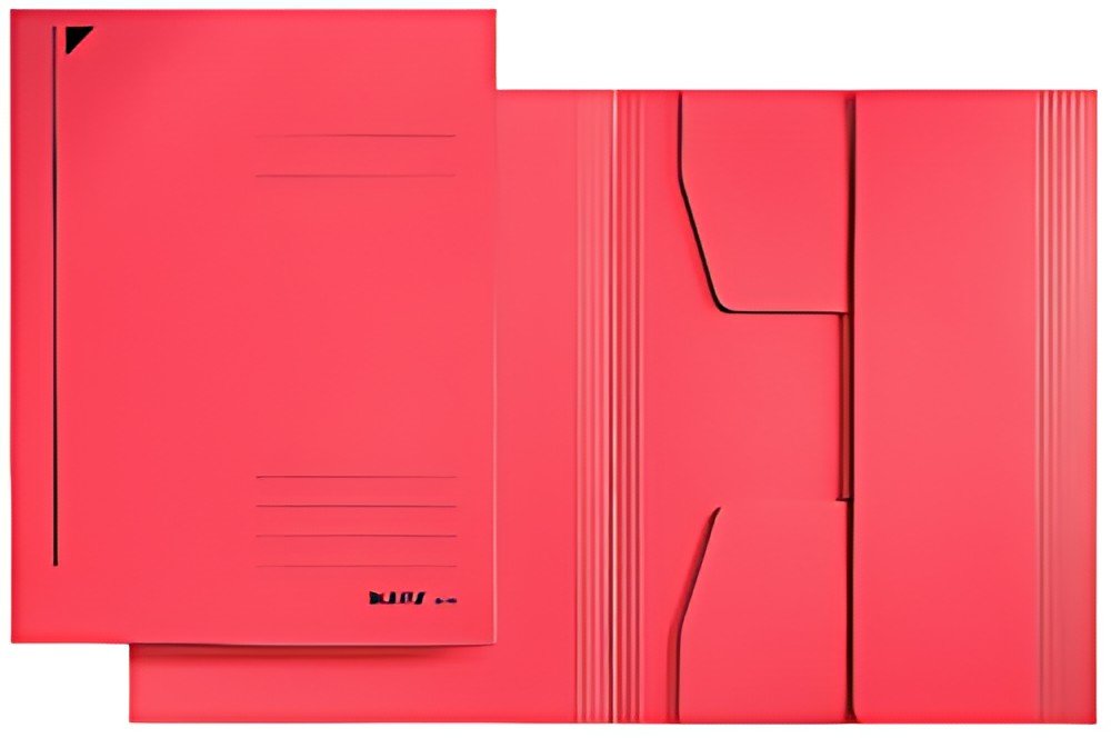 LEITZ chemise-trieur, format A3, carton 320 g/m2, rouge