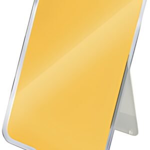 LEITZ Chevalet de bureau en verre Cosy, jaune