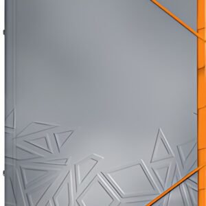 Classeur LEITZ Urban Chic, DIN A4, PP, 6 compartiments, gris