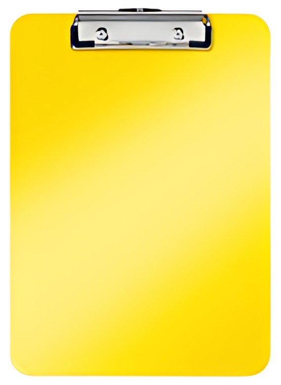 LEITZ Porte-bloc WOW, A4, en polystyrène, jaune