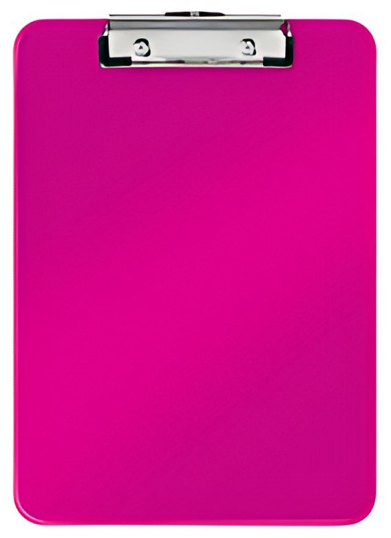 LEITZ Porte-bloc WOW, A4, en polystyrène, rose vif