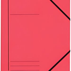 LEITZ Chemise à élastique, format A4, carton, rouge