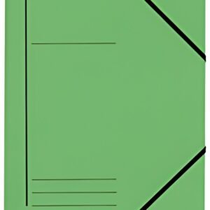 LEITZ Chemise à élastique, format A4, carton, vert