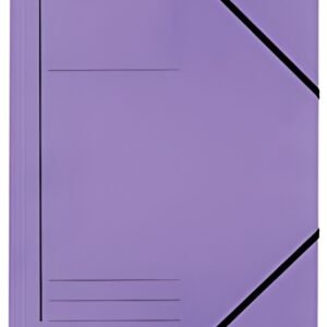 LEITZ Chemise à élastique, format A4, carton, violet