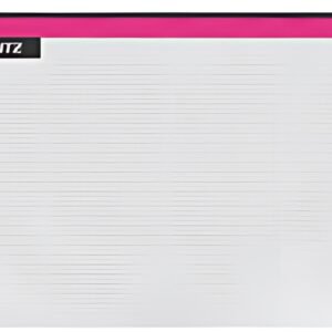 LEITZ Pochette à fermeture zip WOW Traveller, L, fuchsia
