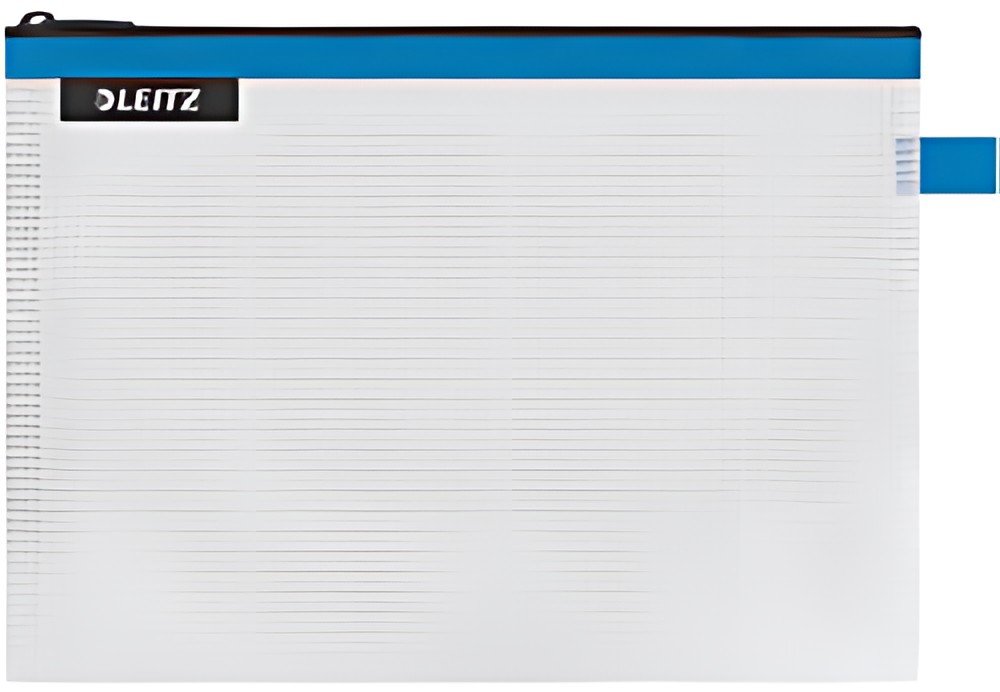 LEITZ Pochette à fermeture zip WOW Traveller, L, bleu