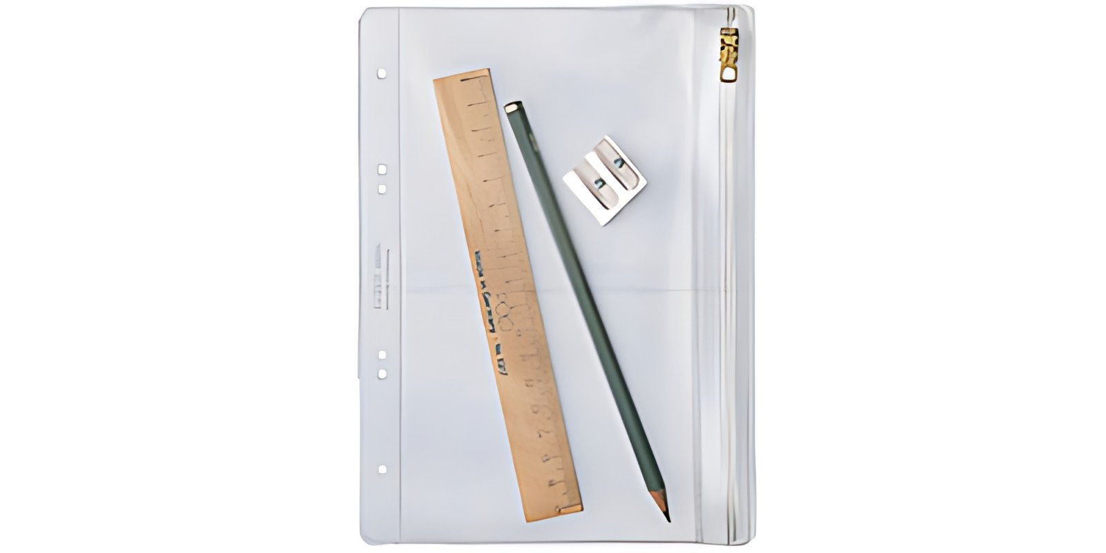 LEITZ Pochette à fermeture zip, A5, PVC, grainé