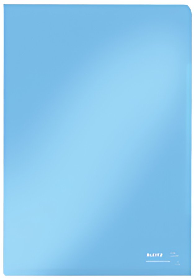 LEITZ Pochette Super Premium, A4, PVC, 0,15 mm, bleu