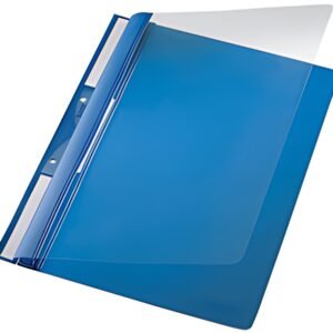LEITZ chemise accrochable universelle, A4, en PVC, bleu,