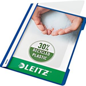 LEITZ Chemise à lamelle Standard, A4, en PP, bleu