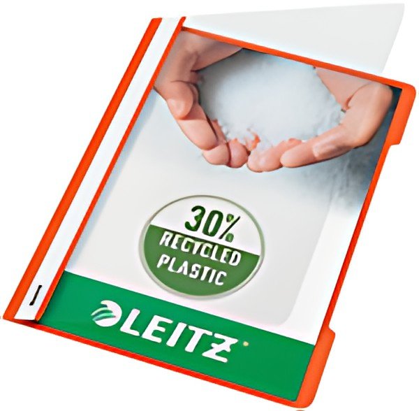 LEITZ chemise à lamelle Standard, format A4, PP, orange,