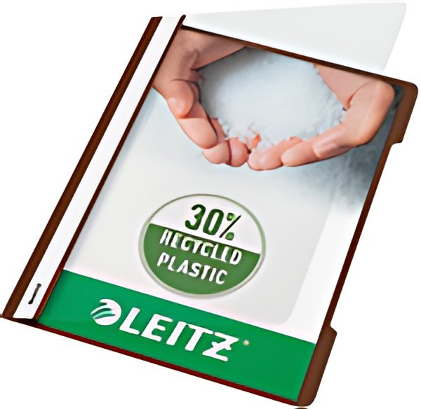 LEITZ Chemise à lamelle Standard, A4, en PP, marron