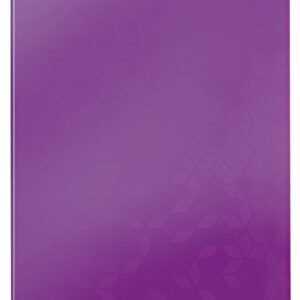 LEITZ Porte-bloc à rabat WOW, A4, polyfoam, violet