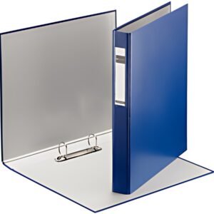 LEITZ Classeur à anneaux standard, A4+, bleu, mécanisme de