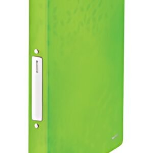 LEITZ Classeur à anneaux WOW, A4, PP, 2 anneaux, vert