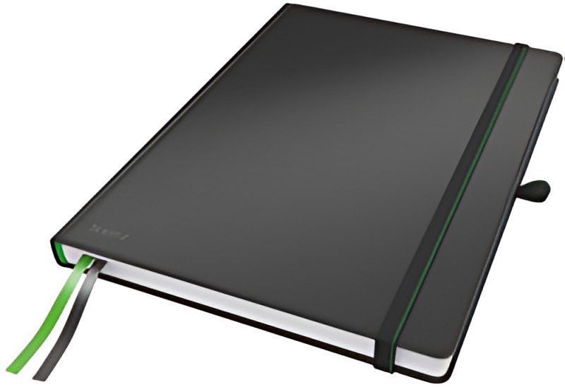 LEITZ Cahier de note Complete, A4, quadrillé 5x5, noir